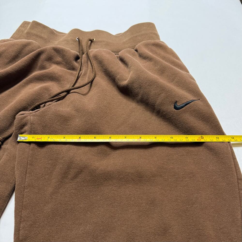 Nike Brown Fleece jogger pants size medium - Picture 6 of 8